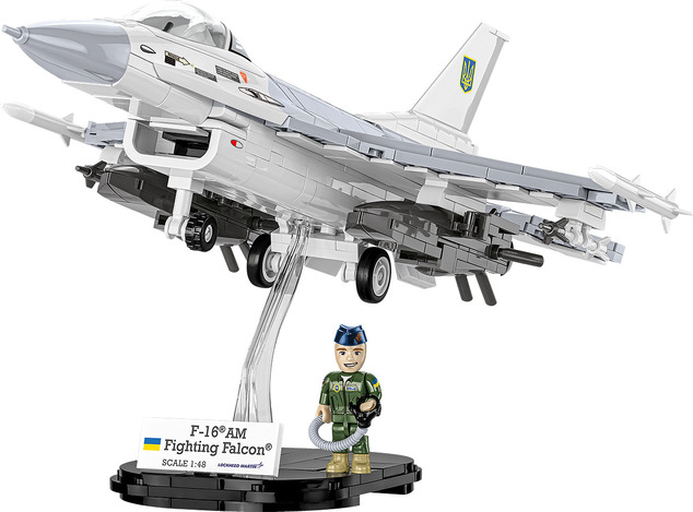 Cobi Armed Forces F-16 AM Fighting Falcon, 1:48, 500 k, 1 f