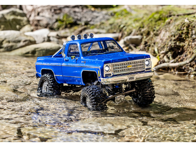 Traxxas TRX-4M Chevrolet K10 1979 1:18 RTR modrý
