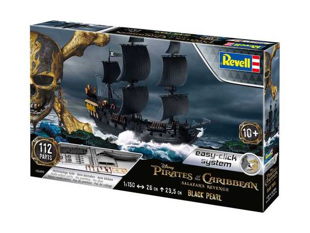 EasyClick loď 05499 - Black Pearl (1:150)
