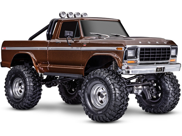 Traxxas TRX-4 Ford F-150 Ranger XLT 1:10 RTR hnedá metalíza