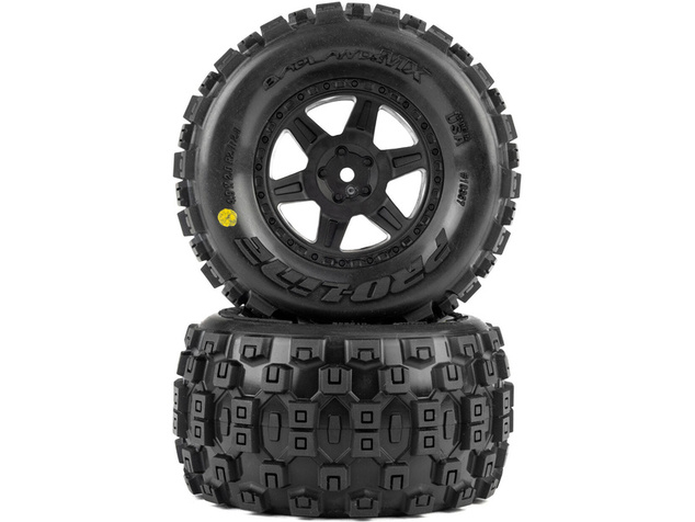 Pro-Line kerék 1:16 Badlands MX, Desperado 2.0 tárcsa, 12mm Hex (2): Mini Maxx