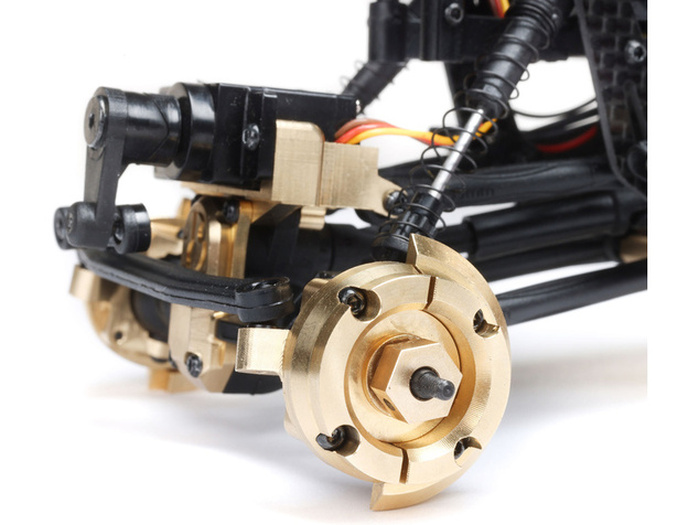 Axial kryt diferenciálu mosadz 6.5g: SCX24, AX24