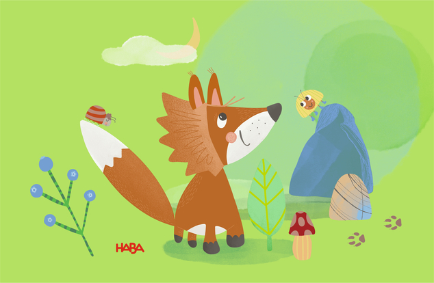 Haba Puzzle für die Kleinsten Waldtiere 6 Stk