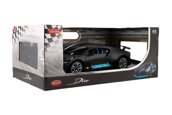 Auto RC Bugatti Divo RASTAR šedé plast 32 cm 2,4 GHz na diaľk. ovládanie na batérie