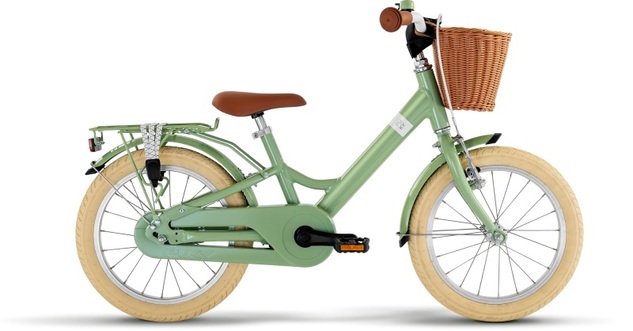 PUKY Kinderfahrrad 16" YOUKE CLASSIC, retro grün