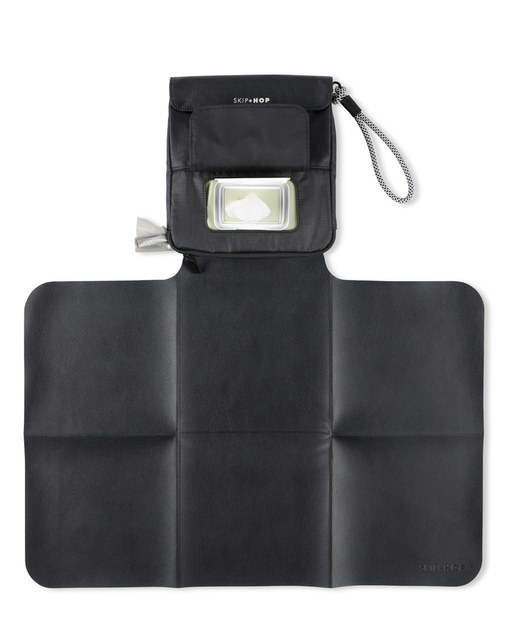 SKIP HOP Tappetino fasciatoio da viaggio Clean Slate Black