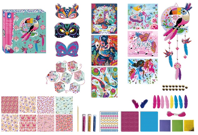 Janod Atelier Kreatívna sada XXL s mnohými aktivitami Sada Maxi