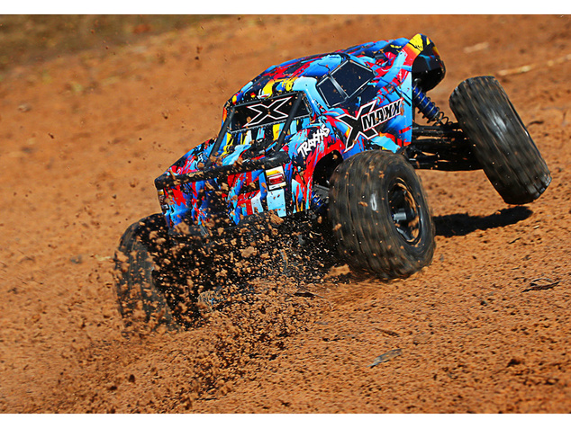Traxxas X-Maxx 8S Belted 1:5 4WD RTR červený