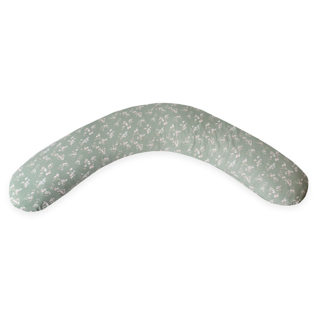 CEBA Vankúš na dojčenie Cebuška Multi Žerzej Green Meadow 190 cm