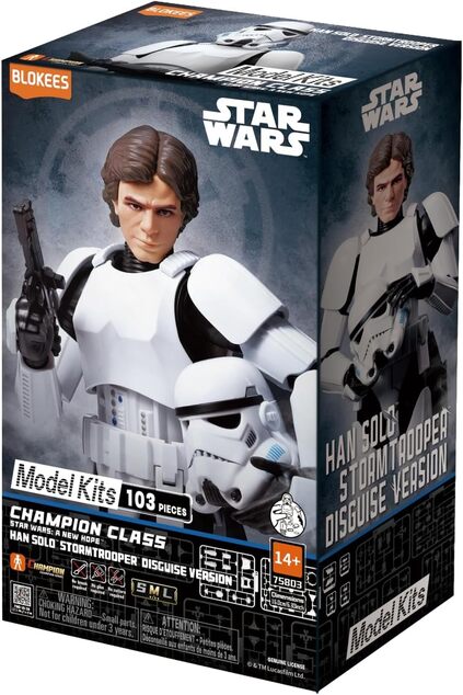STAR WARS BLOKEES ensemble de construction CC03 HAN SOLO STORMTROOPER DISGUISE VERSION