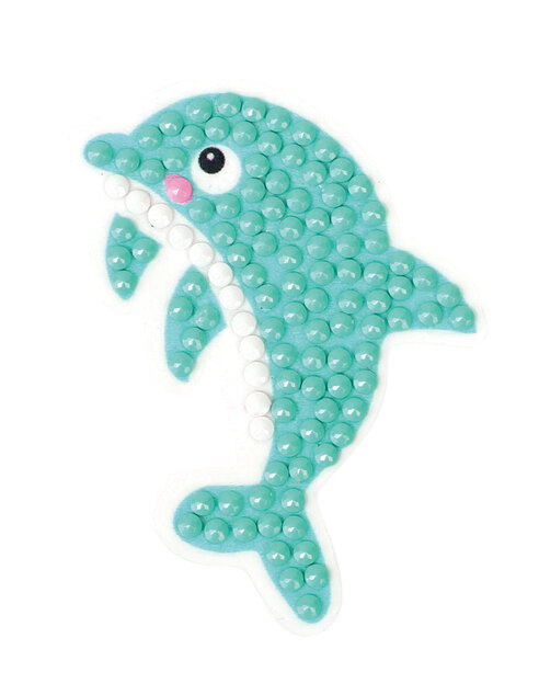 GRAINE CREATIVE Nalepke diamantno slikanje Delfin
