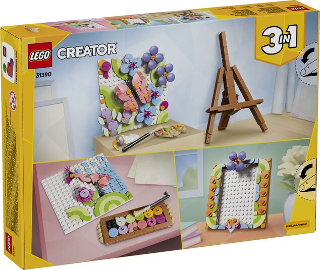 LEGO® Creator 3 en 1 31390 Peinture florale