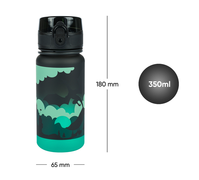 BAAGL Tritanová fľaša na nápoje Gradient Drak, 350 ml