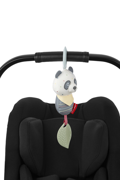 SKIP HOP Giocattolo sospeso con massaggiagengive Bandana Buddies Panda 0m+