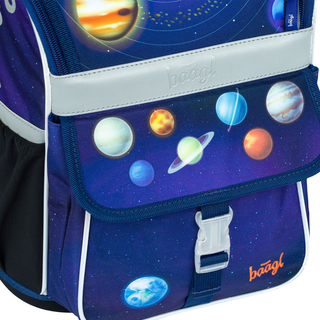 BAAGL Schultasche Zippy Planeten