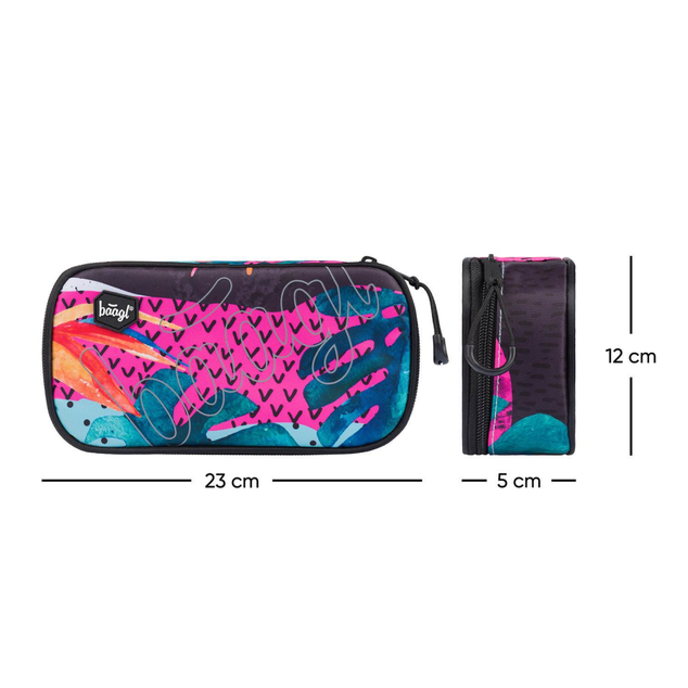 BAAGL Astuccio per astuccio scolastico Skate Fresh