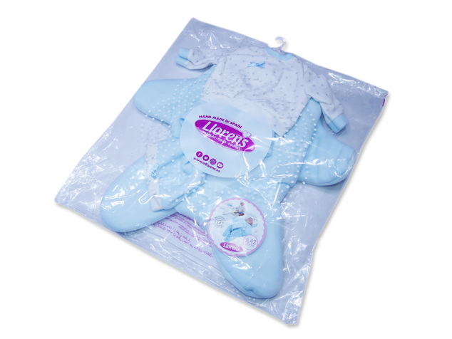 Llorens M740-37 oblečenie pre bábiku NEW BORN veľkosti 40-42 cm