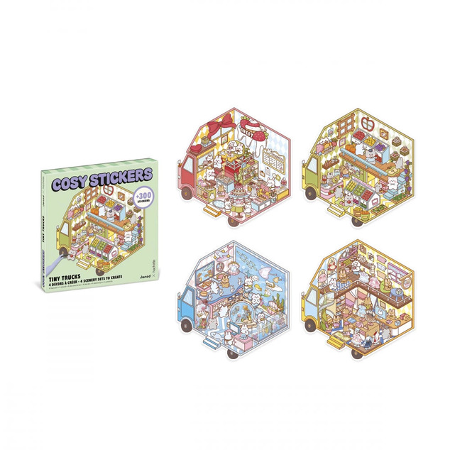 Janod Cosy Set creativ Autocolante Minilume Livrări