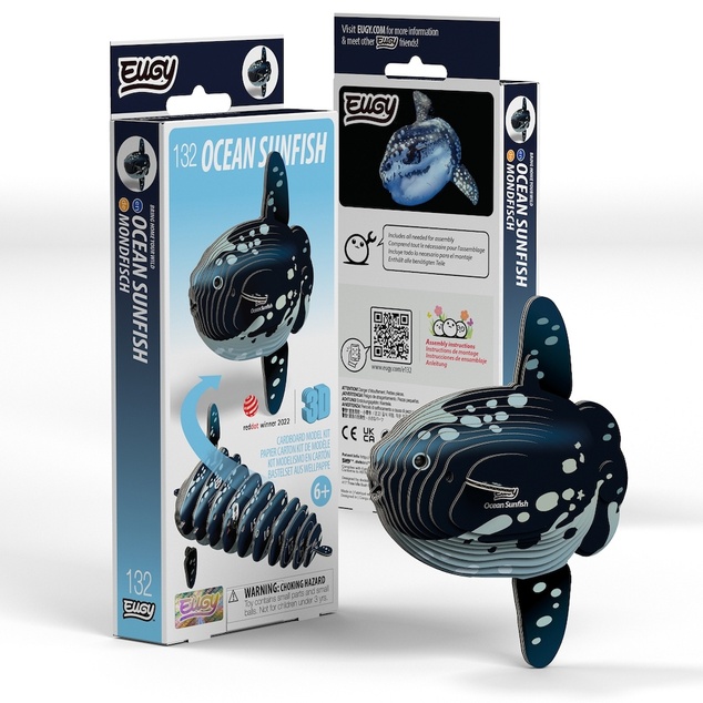EUGY Leuchtender Monats 3D Kartonbausatz
