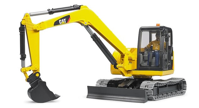 Bruder 02466 Pásový minibager CATERPILLAR s figúrkou