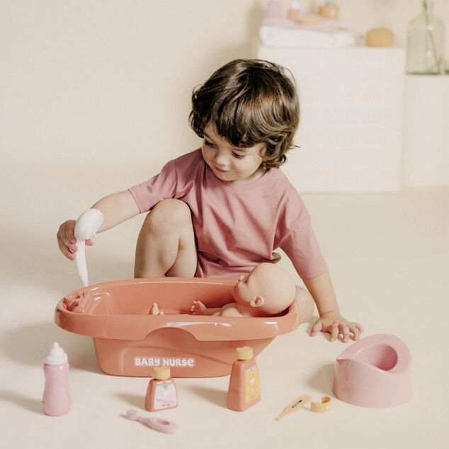 Smoby Puppenbadewanne mit Zubehör