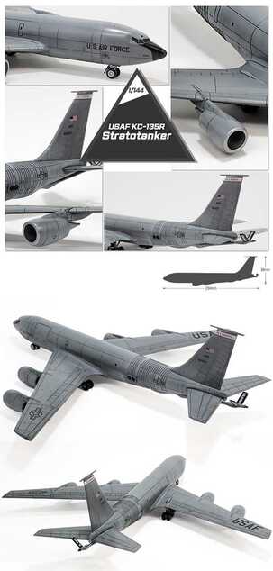 Modellbausatz Flugzeug 12638 - USAF KC-135R Stratotanker (1:144)