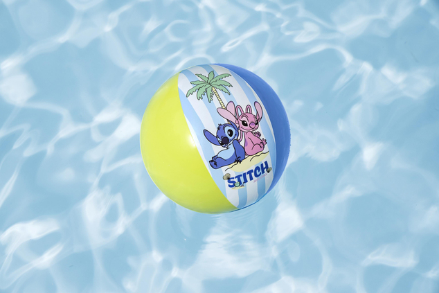 Napihljiva plažna žoga Lilo &amp; Stitch - Ø 34 cm