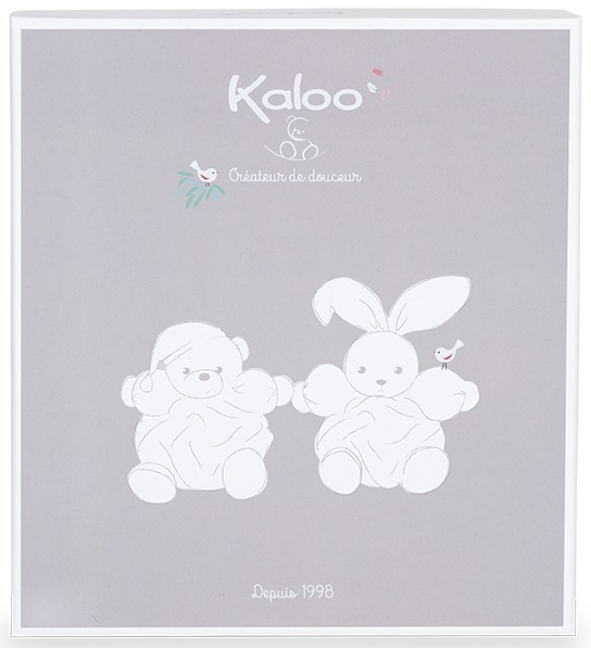 Kaloo Plume Plüsch Schmusetuch für Babys Weißer Bär