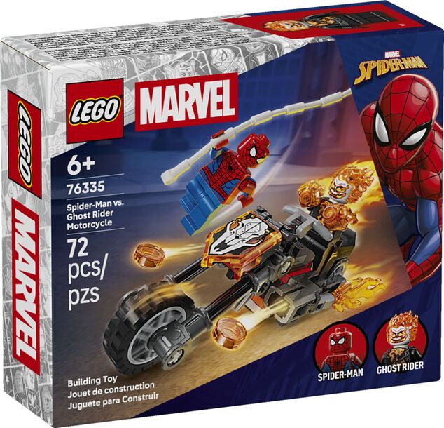 LEGO® Marvel 76335 Spider-Man vs. Ghost Rider auf dem Motorrad