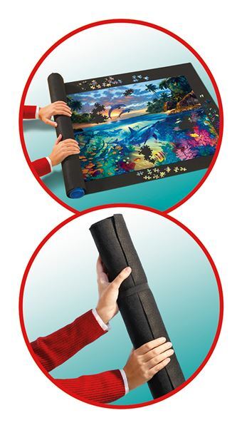 Podložka na zostavenie puzzle až do 1500 dielikov.