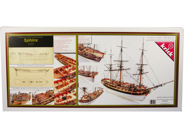 Vanguard Models HMS Sphinx 1775 1:64 kit