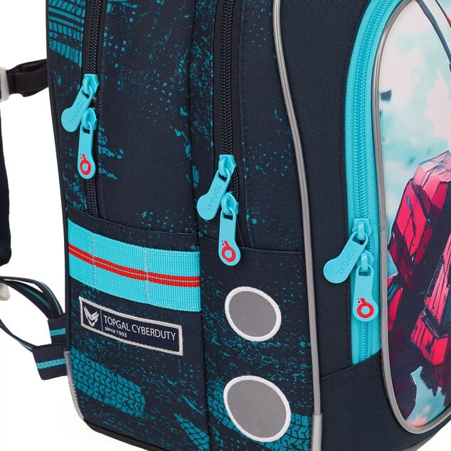 Zaino scolastico leggero con robot Topgal ENDY 25075