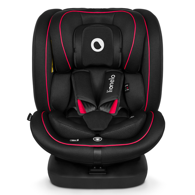 Lionelo Autosedačka Bastiaan i-Size (40-150 cm) Black Red
