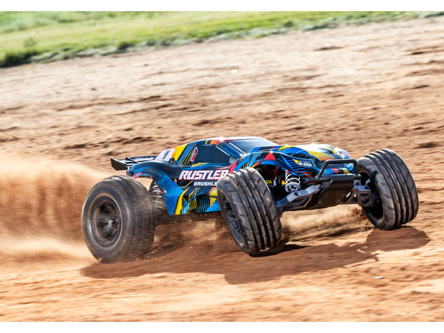 Traxxas Rustler 1:10 VX3 RTR čierny