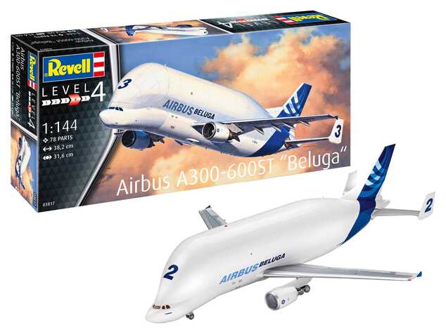 Plastic ModelKit avión 03817 - Airbus A300-600ST "Beluga" (1:144)
