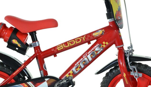 Dino Bikes - Detský bicykel 12" Cars 2022