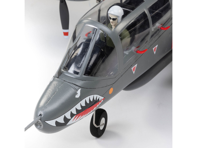 E-flite OV-10 Bronco 0.65m AS3X SAFE Select BNF Basic