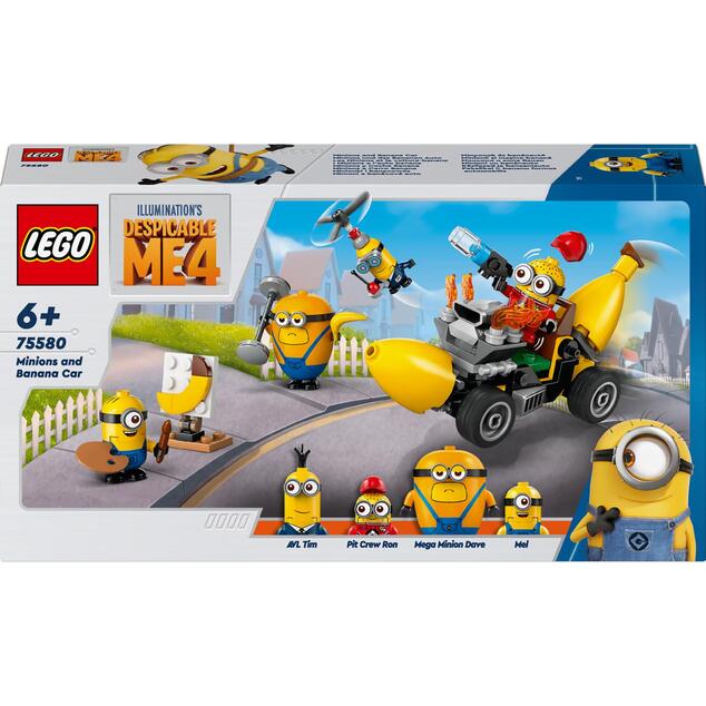 Lego® Ja, Bösewicht 4 75580 Minions und Bananenauto