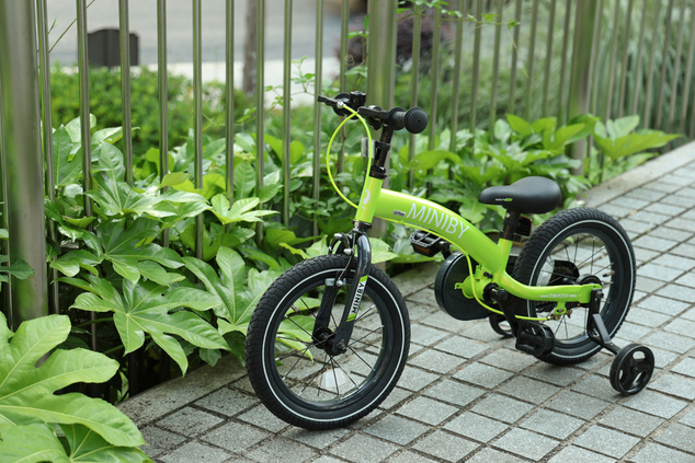 QPLAY Bicykel Miniby 3v1 Green, vek 2 - 8 rokov