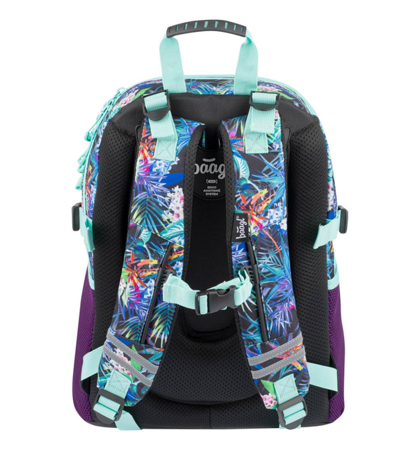 BAAGL Schulrucksack Core Dschungel