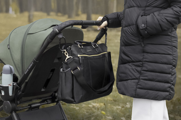 Multifunkčný popruh so sponou DELUXE 2 ks, Black