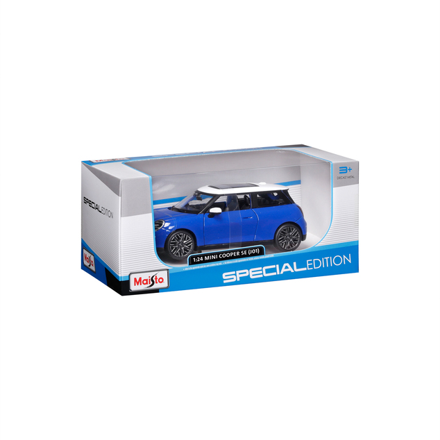 Maisto - Speciální edice - Mini Cooper SE, modrá, 1:24