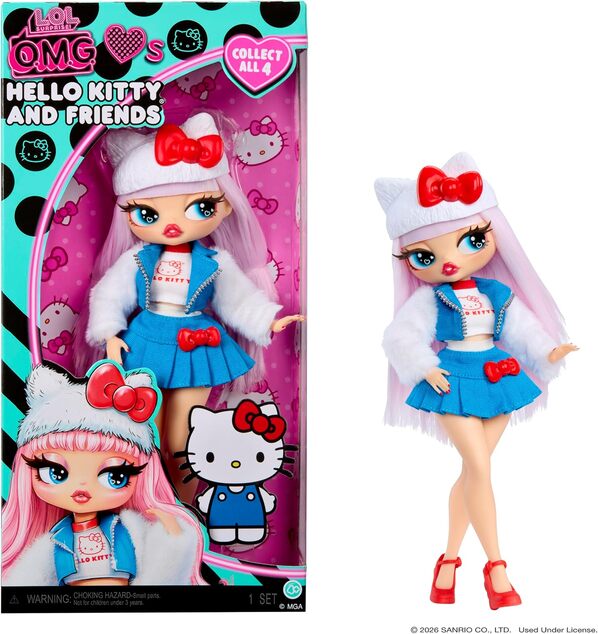 L.O.L. Surprise! OMG Sora mai mare ca Hello Kitty - Hello Kitty
