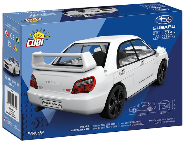 Cobi Subaru Impreza VRX Sti, 1:35