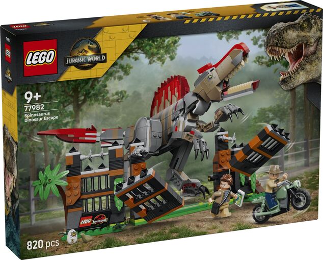 LEGO® Jurassic World 77982 Útek dinosaura spinosaura