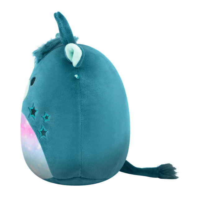 SQUISHMALLOWS Zelená horská krava - Clark, 13 cm