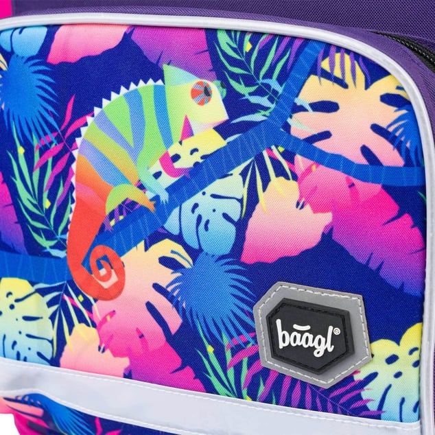 BAAGL Iskolai hátizsák Ergo Chameleon