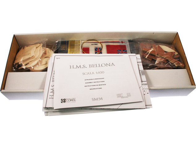 COREL HMS Bellona 1760 1:100 kit