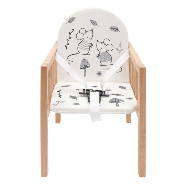 Detská drevená jedálenská stolička New Baby Jerry