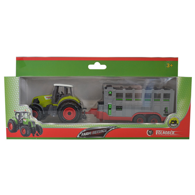 SPARKYS - Traktor s lisom na slamu 1:50
